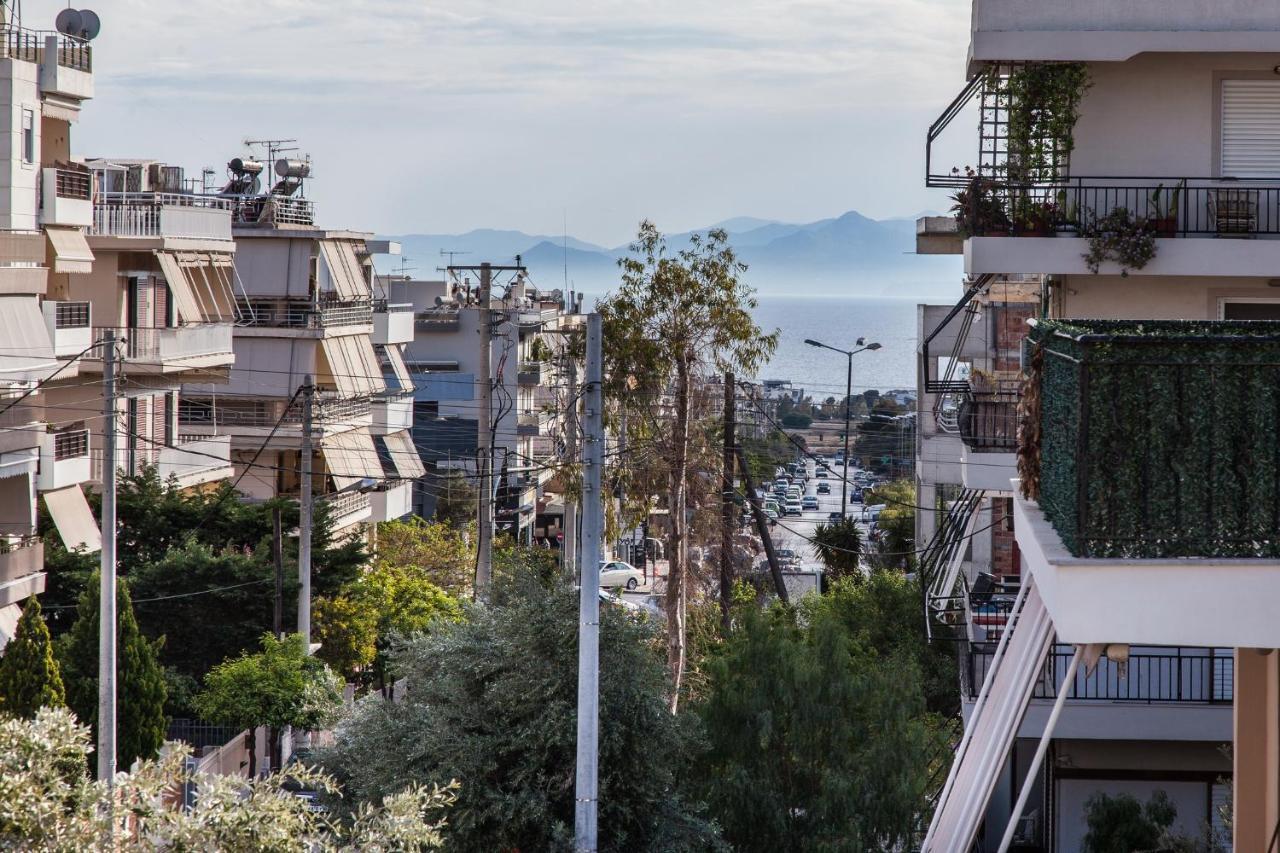 Sunny Apartment Near Metro Station Atene Esterno foto